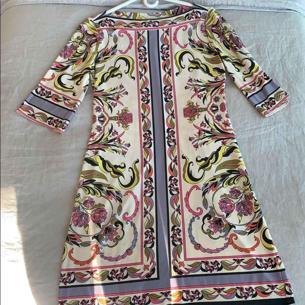 Donna Morgan Patterned Dress Size 4